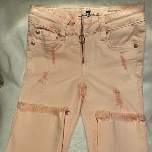 7 for all mankind. Girls jeans. Size 5